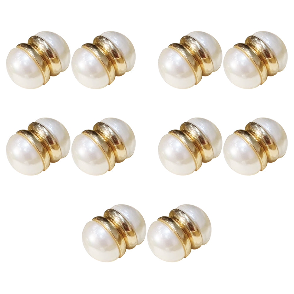 Ivoriz Pearl Elegant Lymphvitic Magnetisch Earrings