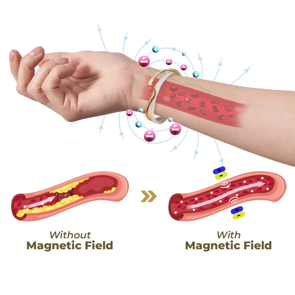 flysmus™ GemGemini Magnetogen Bangle