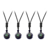 Rainboweyes Lymphvity Obsidian Necklace