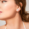 HeartLymph Detoxing Platinum Earrings