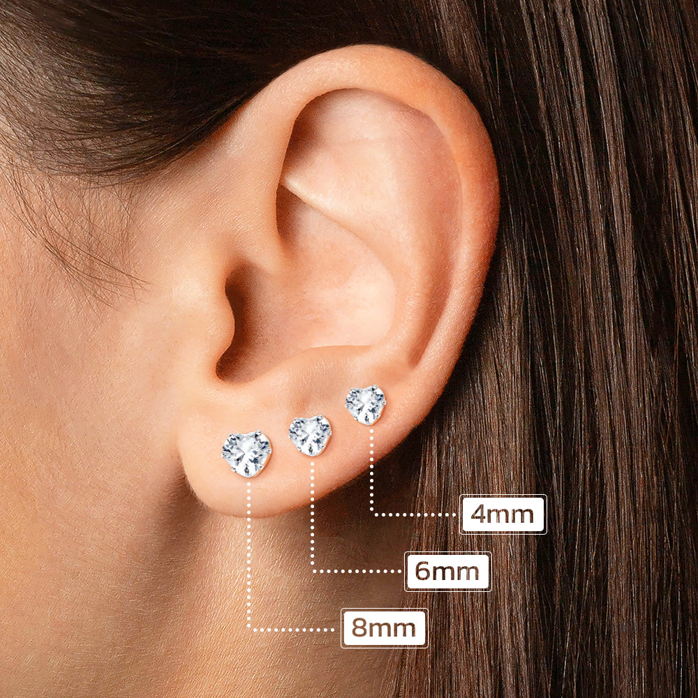 HeartLymph Detoxing Platinum Earrings