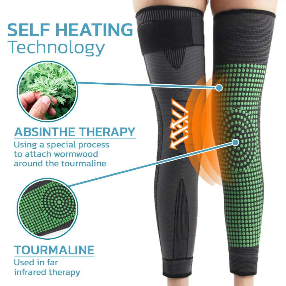 KNEECA Tourmaline Acupressure Selfheating Knee Sleeve