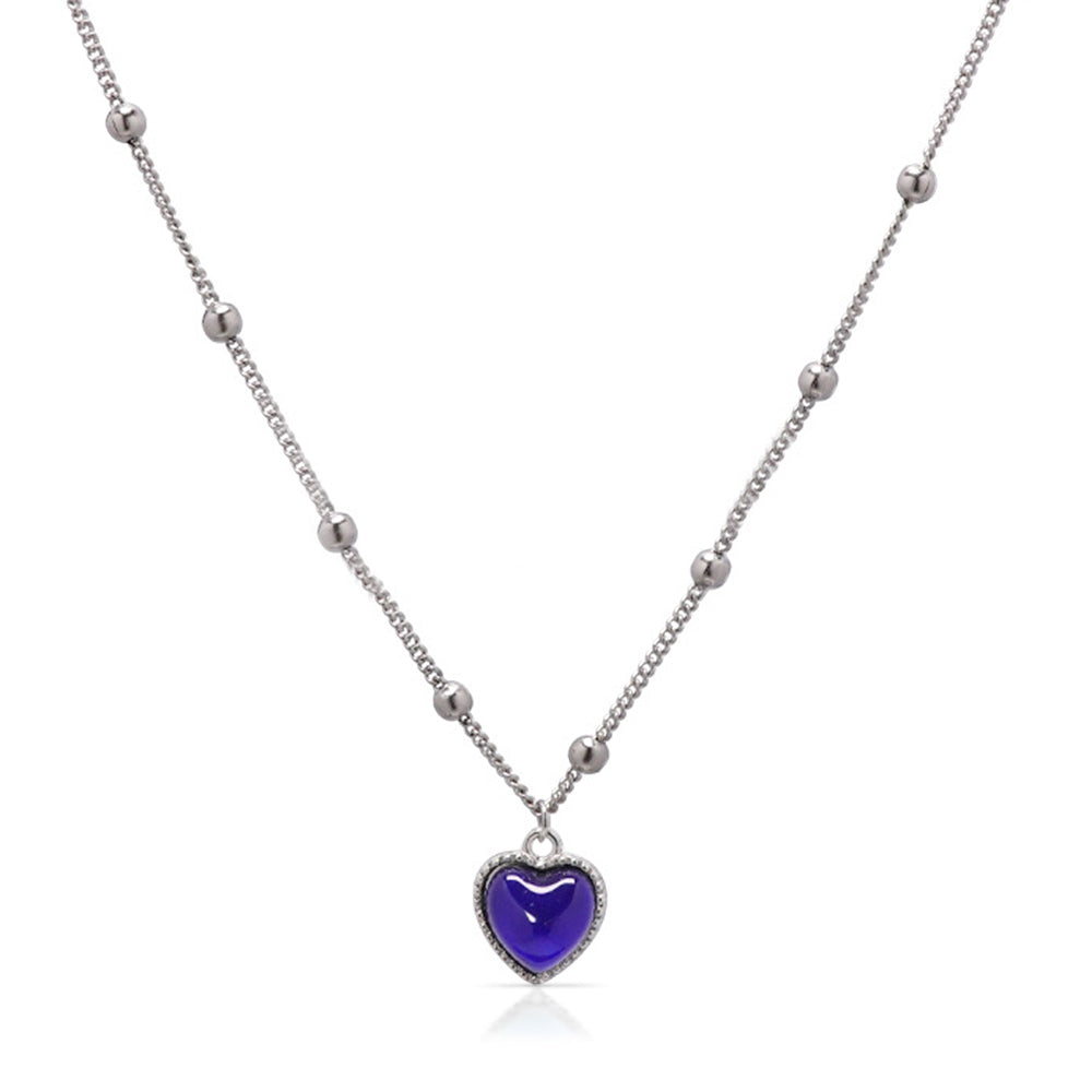 Heartbeat Lymphvity Thermochromic Pendant Necklace